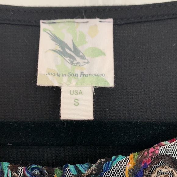 Anthropologie Weston Wear Sequin Blouse. Sz Small - Picture 3 of 4